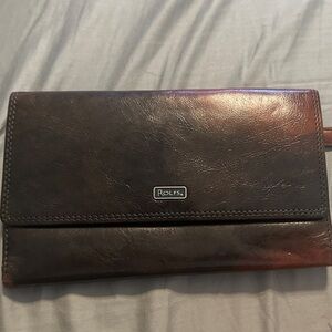 Rolfs Dark Brown Leather Wallet
